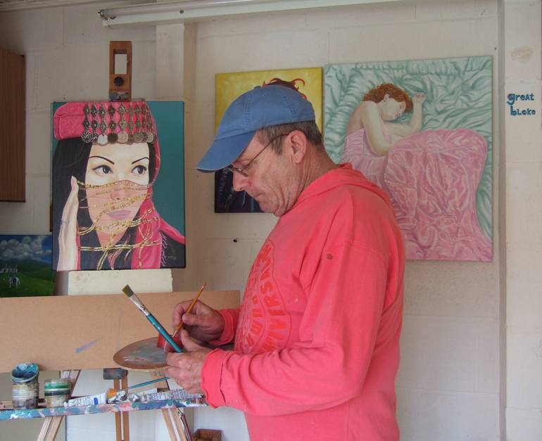 Original Portrait Painting by Michael McEvoy