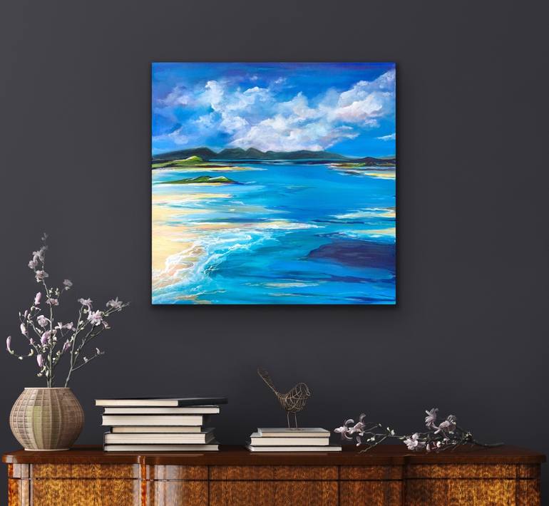 Original Conceptual Seascape Painting by Isha Rathee