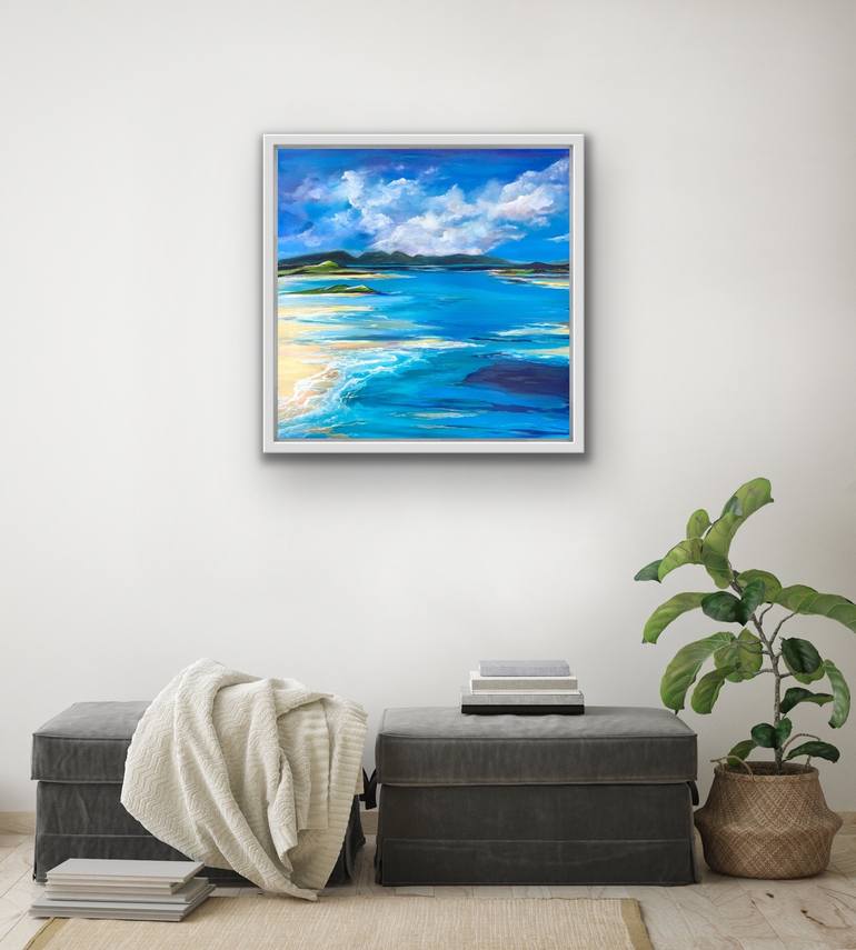 Original Conceptual Seascape Painting by Isha Rathee