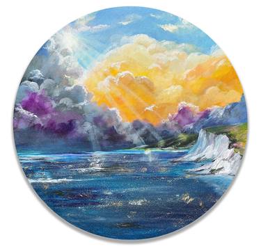 Original Conceptual Seascape Painting by Isha Rathee