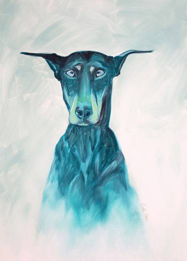 Print of Realism Animal Paintings by Carla Foster