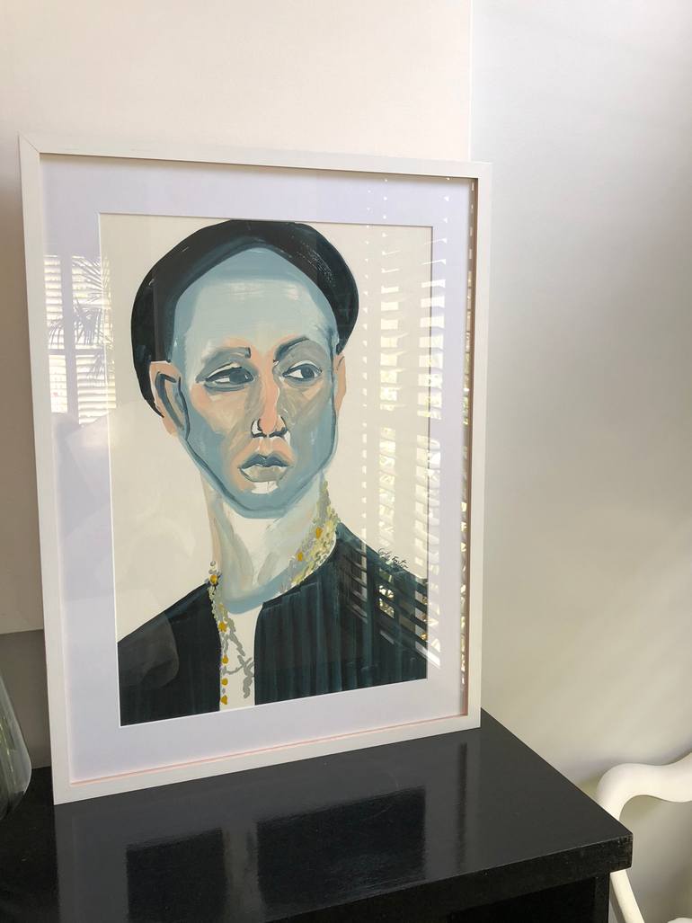 Original Figurative People Painting by Carla Foster