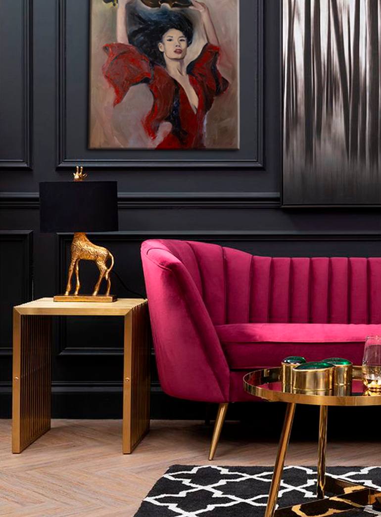 Original Impressionism People Painting by Elena Petryk