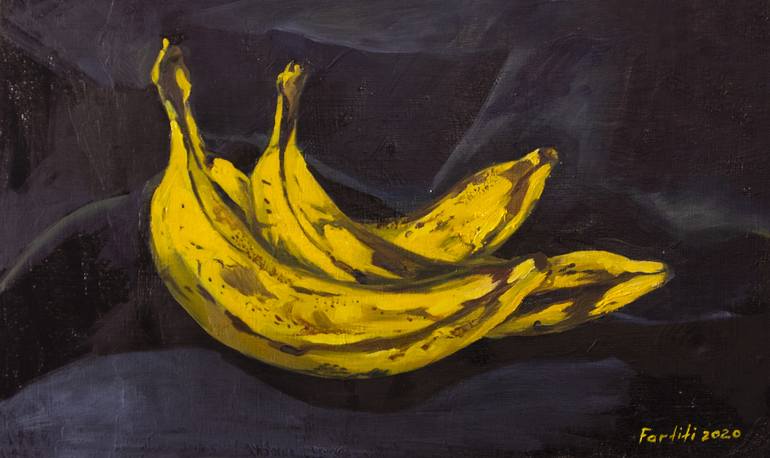 Bananas Painting by Elena Petryk | Saatchi Art