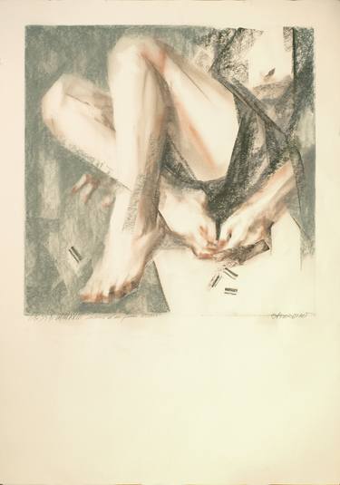 Original Figurative Erotic Drawings by Raffaello EROICO