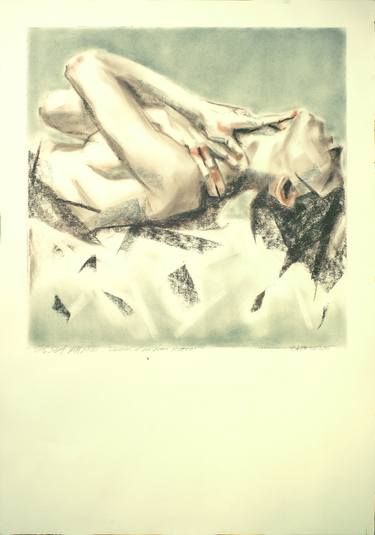 Original Expressionism Erotic Drawings by Raffaello EROICO