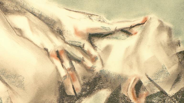 Original Contemporary Erotic Drawing by Raffaello Eroico