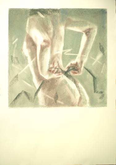 Original Expressionism Erotic Drawings by Raffaello EROICO