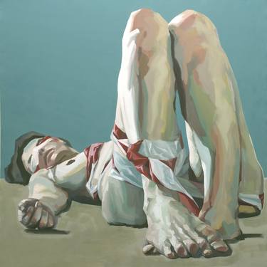 Original Realism Nude Paintings by Raffaello EROICO