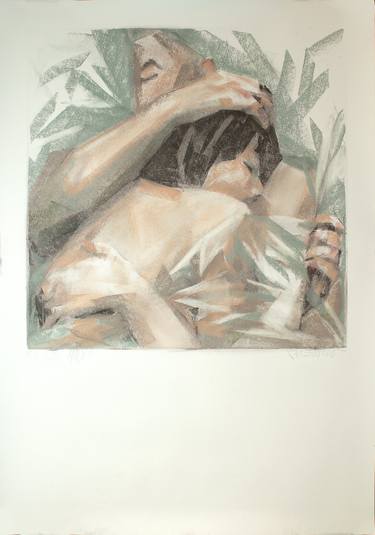 Original Figurative Love Drawings by Raffaello EROICO