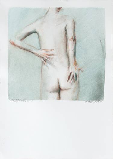Original Figurative Nude Drawings by Raffaello EROICO
