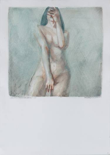 Original Nude Drawings by Raffaello EROICO