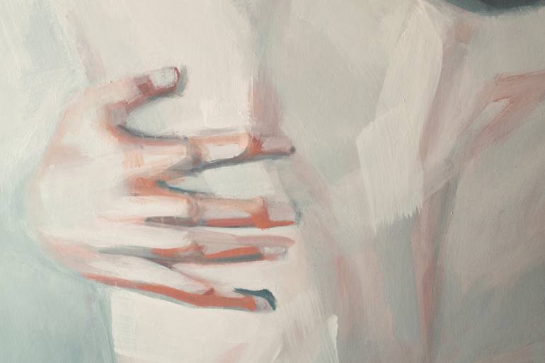 Original Expressionism Women Painting by Raffaello Eroico