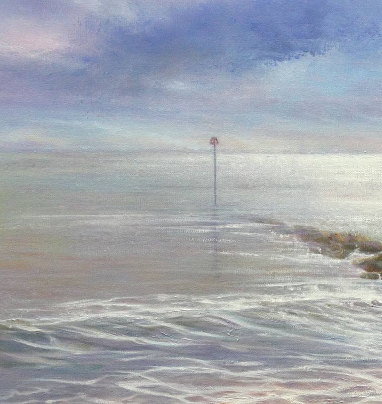 Original Impressionism Seascape Painting by Stella Dunkley