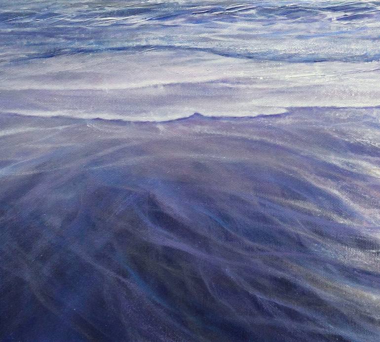 Original Impressionism Seascape Painting by Stella Dunkley