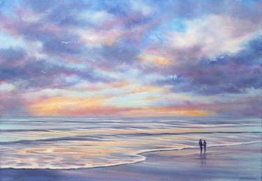 Original Impressionism Seascape Paintings by Stella Dunkley