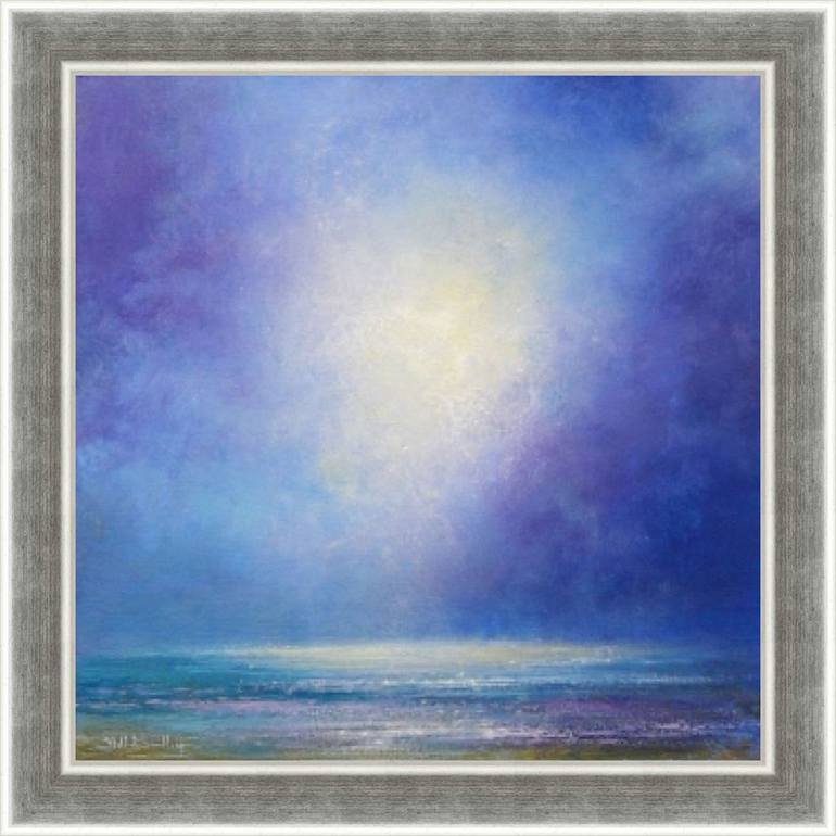 Original Abstract Seascape Painting by Stella Dunkley