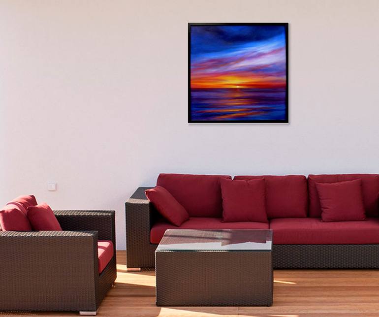 Sunset Reverie Iii Painting By Stella Dunkley Saatchi Art