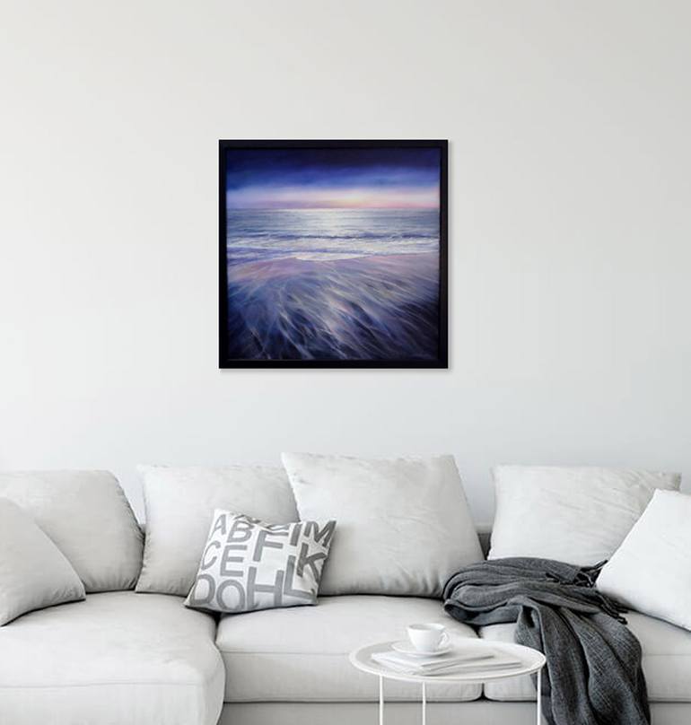 Original Impressionism Seascape Painting by Stella Dunkley