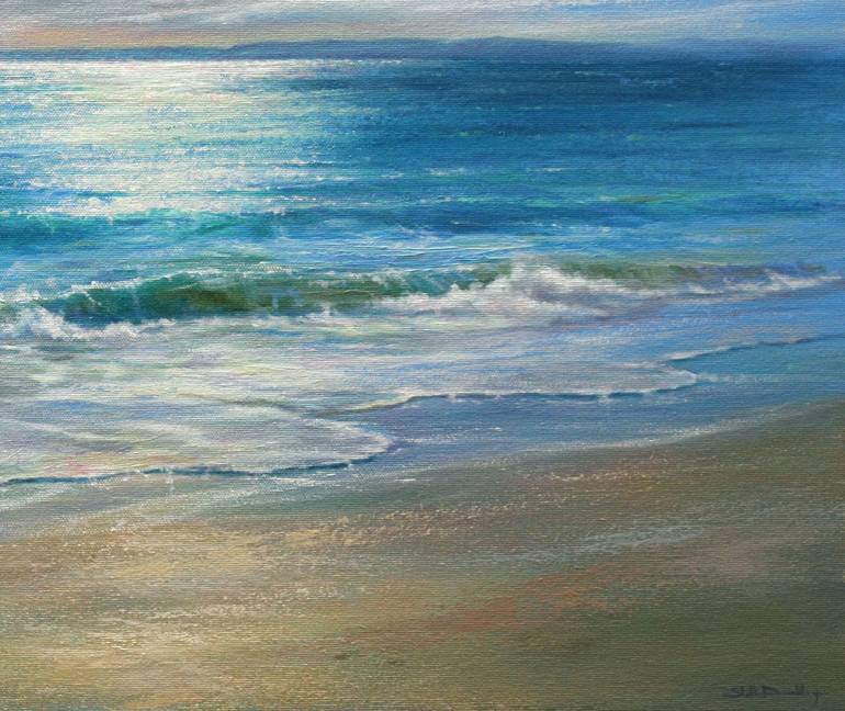 Original Realism Seascape Painting by Stella Dunkley