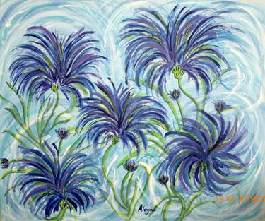 Print of Expressionism Botanic Paintings by Aleyna Maris