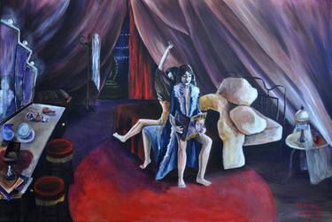 Print of Realism Performing Arts Paintings by Almudena Caminero