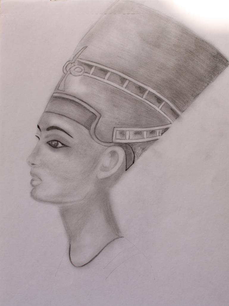 nefertiti drawing