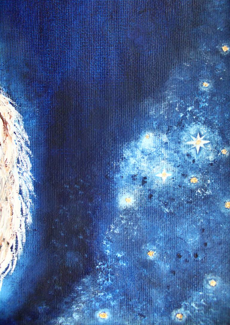 Original Figurative Fantasy Painting by Nadiia Morokhovets