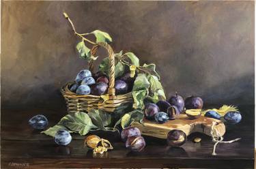 Print of Food Paintings by Anastasiya Kharchenko