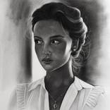 Woman Portrait No. 28 by Mariam Darchiashvili