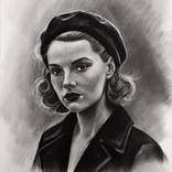 Woman Portrait No. 29 by Mariam Darchiashvili