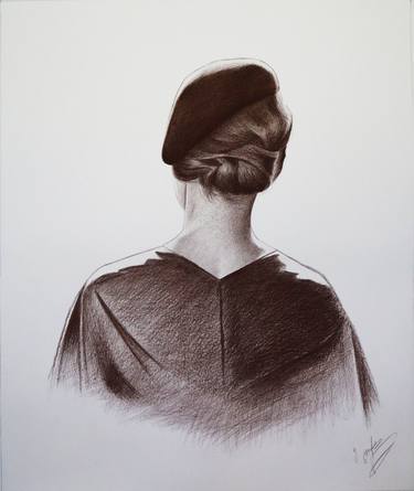 Print of Women Drawings by Mariam Darchiashvili