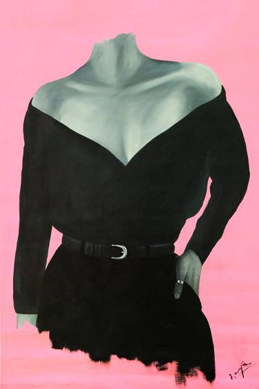 Original Abstract Women Paintings by Mariam Darchiashvili
