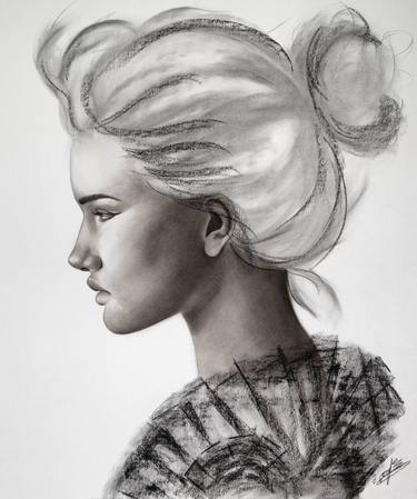 Original Women Drawings by Mariam Darchiashvili