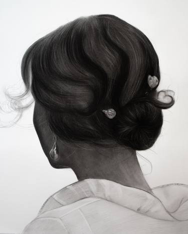 Original Figurative Women Drawings by Mariam Darchiashvili