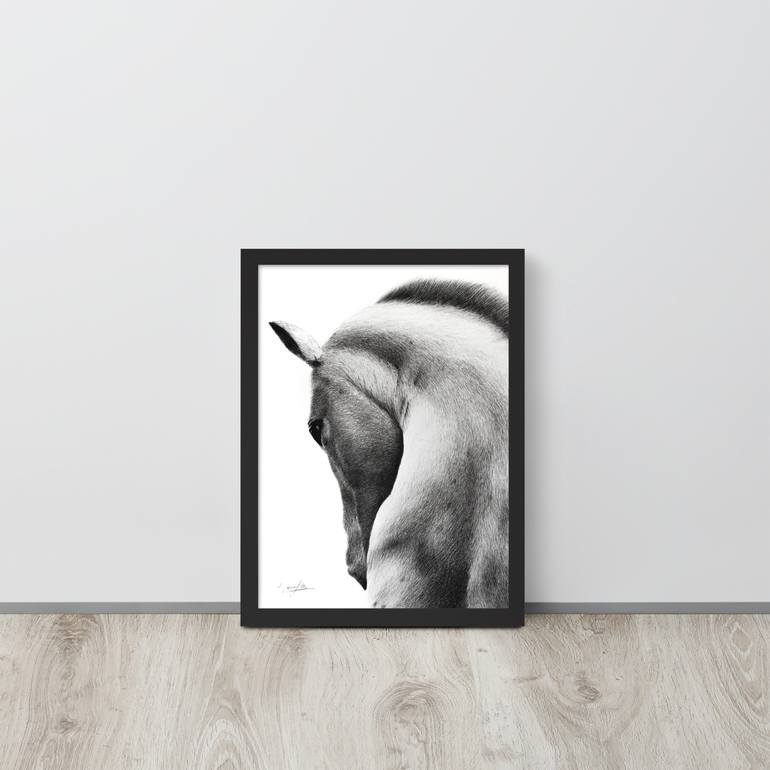 Original Other Horse Drawing by Mariam Darchiashvili