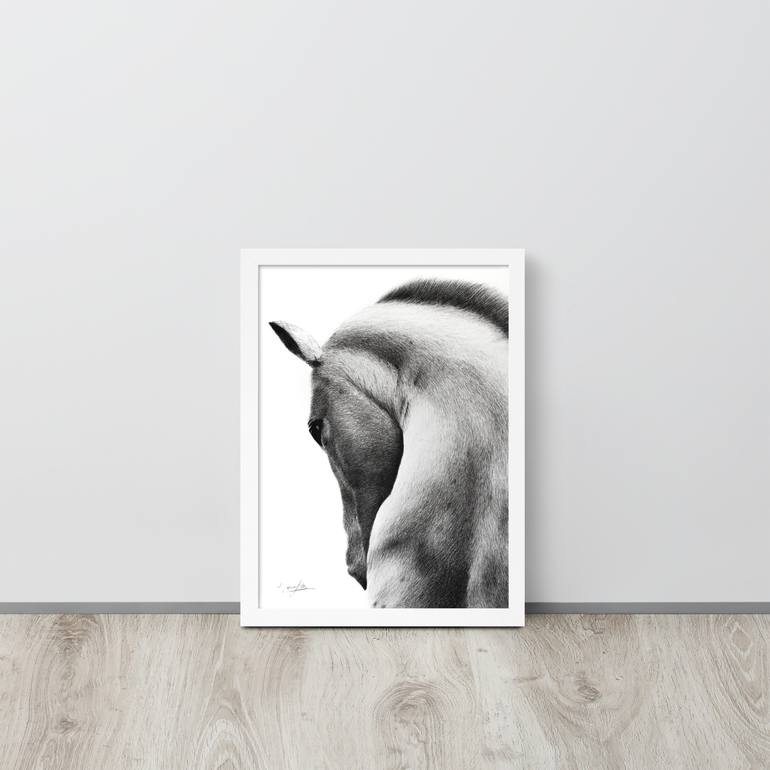 Original Other Horse Drawing by Mariam Darchiashvili