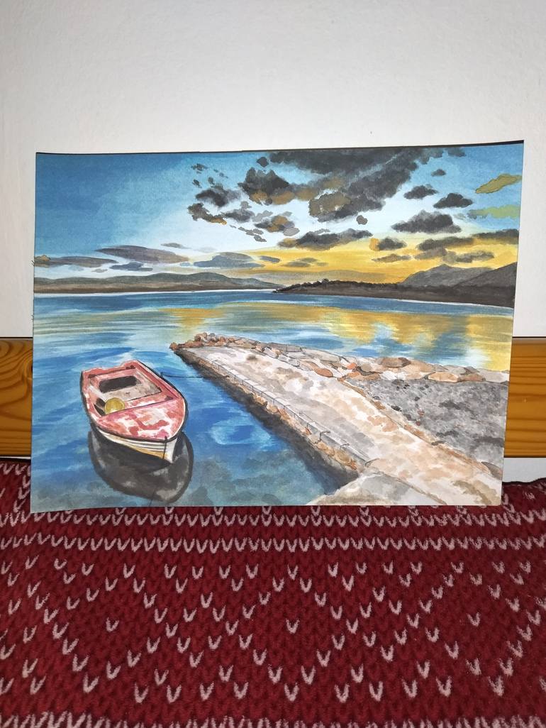 Original Realism Seascape Painting by Marko Šutić