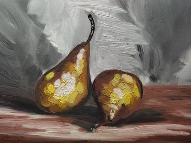 Original Oil Painting Pears thumb