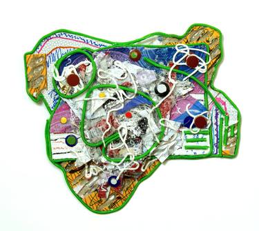 Original Abstract Sculpture by Artist Foureightoseventhree