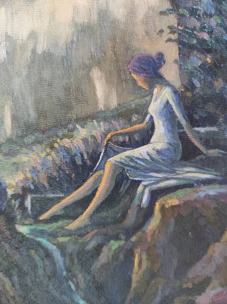 Original Women Painting by Jónathan Daza