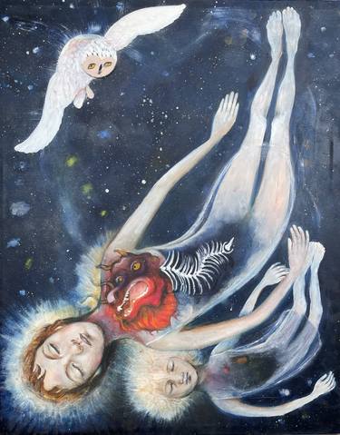 Original Contemporary Nature Painting by Alexandra Frank