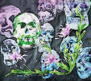 Print of Mortality Paintings by Paola Capon