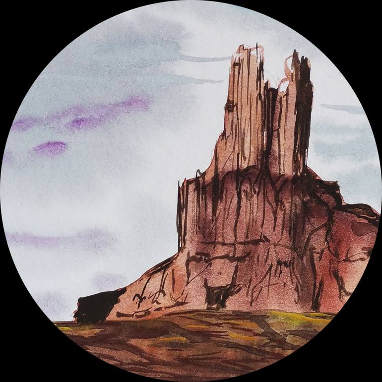 Original Other Landscape Painting by Alyona Kazakova