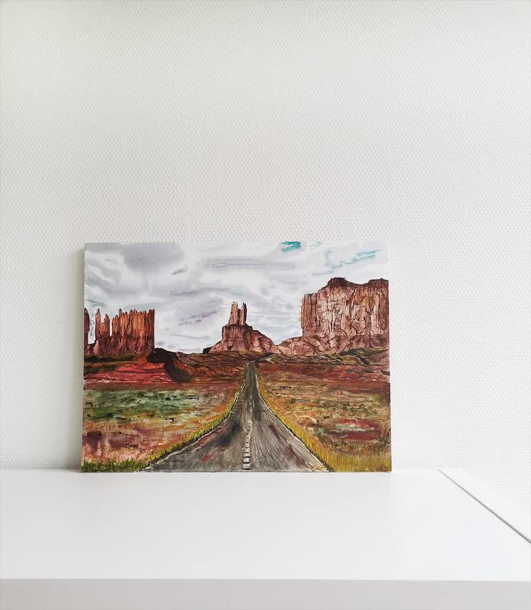 Original Other Landscape Painting by Alyona Kazakova