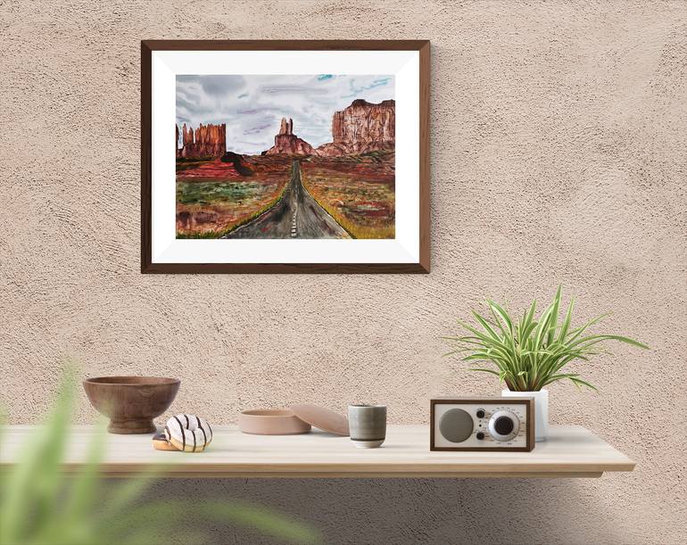 Original Other Landscape Painting by Alyona Kazakova
