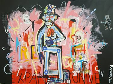 Original Abstract Expressionism Education Paintings by Marc Rayner