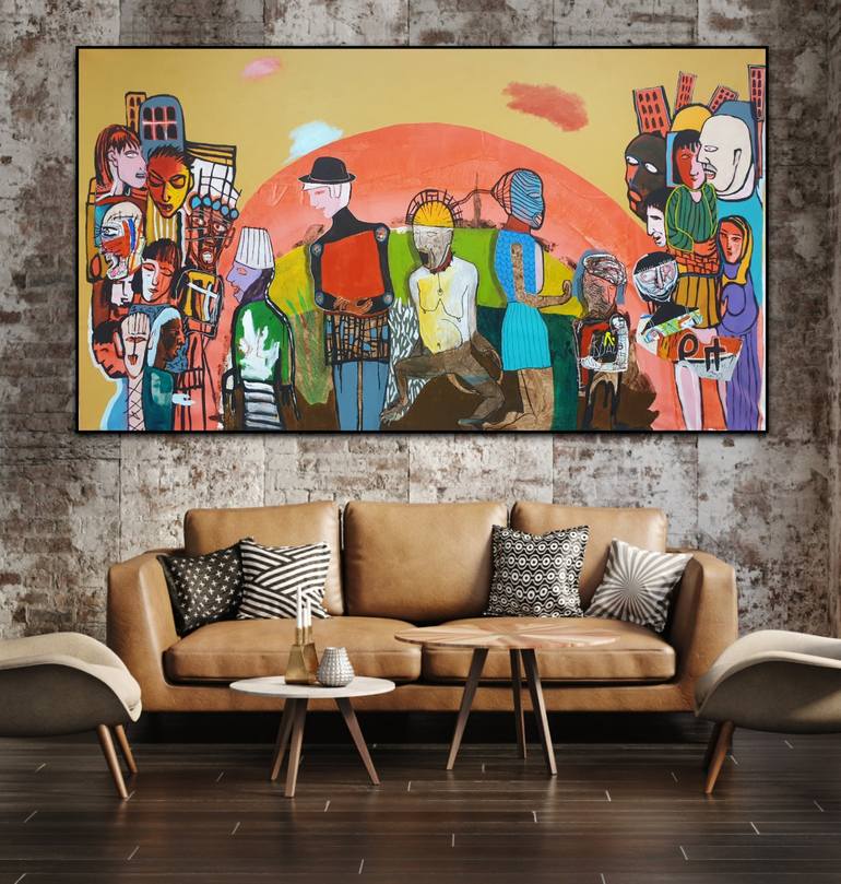 Original Culture Painting by Marc Rayner