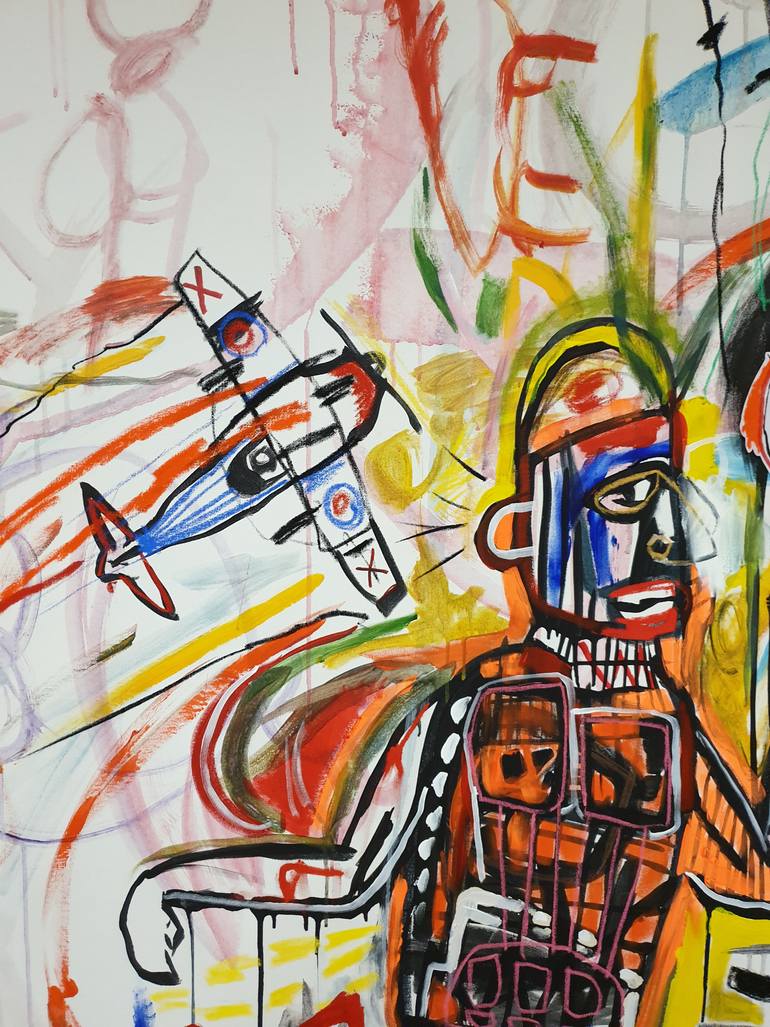 Original Abstract Expressionism Abstract Painting by Marc Rayner