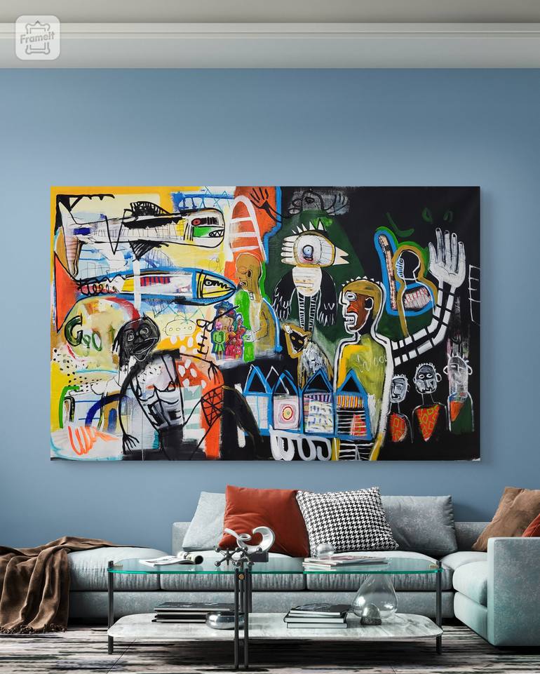 Original Expressionism Abstract Painting by Marc Rayner